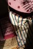 The Path Of The Sun Handwoven Cushion (PINK) | Pillows by Routes Interiors. Item made of cotton works with boho & eclectic & maximalism style