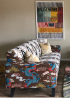 custom designed furniture + interior styling | Chaise Lounge in Couches & Sofas by Jill Laine Art + Designs. Item made of fabric