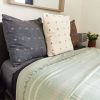 Nira White Handloom Pillow Cover | Pillows by Studio Variously. Item made of cotton
