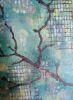 Magnolia | Oil And Acrylic Painting in Paintings by Lena Kolambet. Item composed of canvas in contemporary or modern style