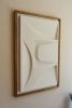 No. 105 Japandi Plaster Wall Relief - Scandinavian Decor | Wall Sculpture in Wall Hangings by Joseph A