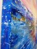 La liberación del sol | Oil And Acrylic Painting in Paintings by Elena Parau. Item made of canvas works with contemporary & country & farmhouse style