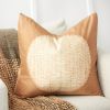 Shunya Gold Silk Pillow | Pillows by Studio Variously. Item composed of cotton compatible with minimalism and modern style