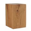 Putnam Oak Cube Table | End Table in Tables by Pfeifer Studio. Item made of oak wood works with minimalism & contemporary style