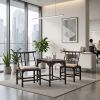 Zen Minimalist Bamboo Song Chair & Tea/Coffee Table Set III | Accent Chair in Chairs by Dynasty Artisan. Item made of bamboo works with minimalism & contemporary style