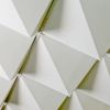 Peak Foldscapes Ceiling Tiles | Tiles by Jaime and Isaac Salm of MIO | Sony PRO Support Los Angeles at the Sony Digital Media Production Center in Los Angeles. Item made of paper