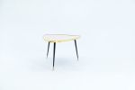 Handcraft Side Table Organic Shape Brass Contour 5 Color | Bedside Table in Tables by Jover + Valls. Item composed of wood & brass compatible with art deco style