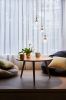 Moai Pendant M | Pendants by SEED Design USA. Item made of steel with glass