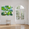 Willow - Abstract Painting by Michael Rich | Oil And Acrylic Painting in Paintings by Michael Rich. Item composed of canvas in mid century modern or contemporary style