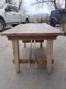 Upcycled white ash coffee table | Tables by FrostCanyon Designs/Bo Sanders/the shop. Item composed of wood compatible with country & farmhouse and rustic style