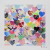 Love will save nature - Original mixed media painting | Mixed Media by Xiaoyang Galas. Item composed of canvas and paper in contemporary or art deco style