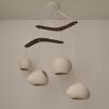 Melody | Chandeliers by lightexture. Item made of wood with ceramic works with boho & minimalism style