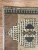Hand-woven Turkish Rug Doormat| 2.1 x 2.1 | Small Rug in Rugs by Wool and Rug. Item composed of wool compatible with boho and contemporary style