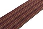 Handwoven Vintage Turkish Jajim Kilim runner in Red | Area Rug in Rugs by Rug and Kilim