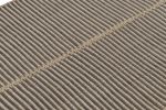 Rug & Kilim’s Accent Kilim, Square Rug in Textural White | Area Rug in Rugs by Rug and Kilim