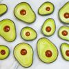 Avocado Ring Dishes | Decorative Tray in Decorative Objects by Melike Carr