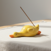 A Ceramic Lazy Duck Incense Holder | Decorative Objects by 4AM Product Design