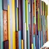 Vertical Wall Hanging | Wall Sculpture in Wall Hangings by Erin Harris | The Westin St. Francis San Francisco on Union Square in San Francisco. Item composed of wood