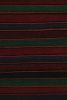 Vintage Afghani tribal Kilim rug, in Burgundy, from Rug | Area Rug in Rugs by Rug and Kilim
