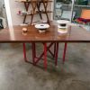 Charlevoix Dining Table | Tables by Alex Drew & No One. Item composed of wood and steel