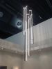 LT Mire Cascade 9 Frames | Chandeliers by CINIER. Item made of metal