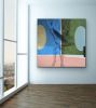 Beauty and the Inner Beast#5 | Oil And Acrylic Painting in Paintings by silvia poloto. Item made of canvas & synthetic compatible with contemporary and modern style