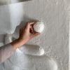 ‘Somber’ | Wall Sculpture in Wall Hangings by Greyya Jay. Item composed of wood and cement