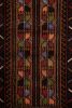 Antique Balisht Tribal Textile with Polychromatic Geometric | Area Rug in Rugs by Rug and Kilim
