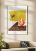 Day's End | Prints by Michele Theberge. Item made of fabric works with boho & mid century modern style