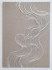 Peace | Tapestry in Wall Hangings by Saskia Saunders. Item made of linen with fiber works with minimalism & contemporary style