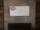 InTheMeantime | Oil And Acrylic Painting in Paintings by Cathy Liu. Item composed of canvas and synthetic