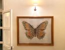 Butterfly "Digitally Embroidered" Art prints | Prints by Ri Anderson. Item composed of paper