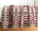 Lambswool Throw Calamine and Rust | Blanket in Linens & Bedding by Freya Walker Studio. Item composed of wool compatible with contemporary and country & farmhouse style