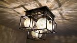 Gabbietta | Pendants by Illuminata Art Glass Design by Julie Conway | New York in New York. Item made of bronze with glass works with contemporary & industrial style