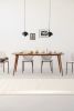YRKE – dining table made of American walnut wood, mid centur | Tables by Mo Woodwork. Item composed of walnut compatible with minimalism and mid century modern style
