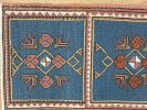 Hand-woven Turkish Rug Doormat | 1.9 x 2.11 | Small Rug in Rugs by Wool and Rug. Item made of wool works with boho & contemporary style