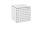 Cube Table, White | Tables by IKON KØBENHAVN