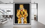 Sargon | Prints by LA TOYA JONES. Item made of paper works with art deco style