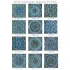 4 wall art tiles (20cm / 7.8") | Wall Sculpture in Wall Hangings by GVEGA. Item made of ceramic works with mediterranean style