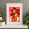 Kingston Poppies | Watercolor Painting in Paintings by Rita Winkler - My Art, My Shop -by Rita ... Where Every Stroke Speaks of Joy and Inclusion. Item made of paper works with contemporary & modern style