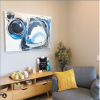 Lara Scolari Original Art, Noir, Bluebottle, Float | Oil And Acrylic Painting in Paintings by Lara Scolari | Saltsoak Float Studio in Balmain. Item composed of synthetic