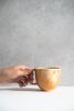 Beige Matte Stoneware Coffee Mug | Drinkware by Creating Comfort Lab. Item composed of stoneware