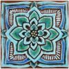 Decorative tiles for mirror (1 tile) | Tiles by GVEGA. Item composed of marble compatible with boho and mediterranean style