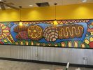 Panadería Luna Bakery Mural | Murals by Christine Rose Curry | Panaderia Luna Bakery in Aurora. Item made of synthetic