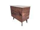 Marissa | Nightstand in Storage by Curly Woods. Item composed of oak wood and concrete in contemporary or modern style