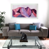 Giewont mountain (SOLD- similar piece upon request) | Mixed Media by Laila Vazquez. Item made of cotton & paper compatible with minimalism and contemporary style