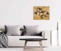 Cinnamon Clouds (SOLD) | Oil And Acrylic Painting in Paintings by Alessia Lu. Item made of canvas works with contemporary & modern style