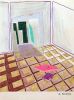 "Studio Belongings" and "Painting, Diary, Calendar" | Oil And Acrylic Painting in Paintings by Michelle Weinberg. Item made of canvas with synthetic
