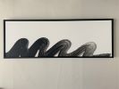 Carried Away In The Flow, 2019 | Oil And Acrylic Painting in Paintings by Rod McIntosh. Item composed of canvas & paper