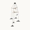 Emily V6 Pendant Light – Anthracite Semi-Matte | Pendants by MOSS Objects. Item composed of oak wood & steel compatible with contemporary and modern style